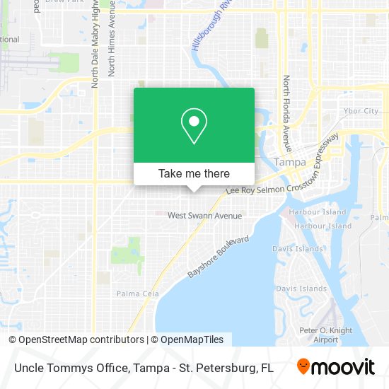 Mapa de Uncle Tommys Office