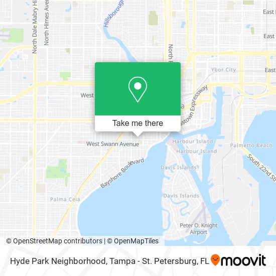 Hyde Park Neighborhood map