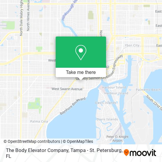 Mapa de The Body Elevator Company
