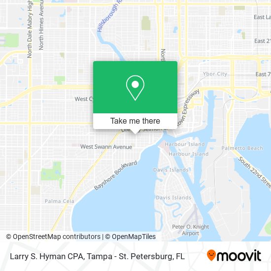 Larry S. Hyman CPA map