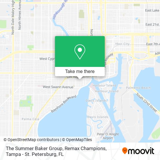 Mapa de The Summer Baker Group, Remax Champions