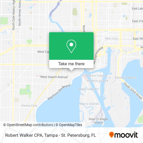Robert Walker CPA map