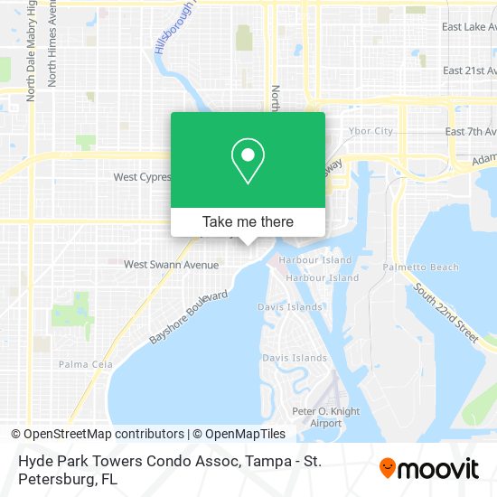 Hyde Park Towers Condo Assoc map