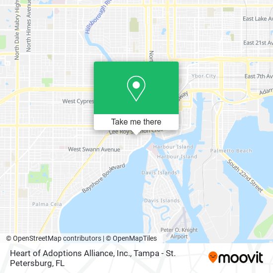Heart of Adoptions Alliance, Inc. map