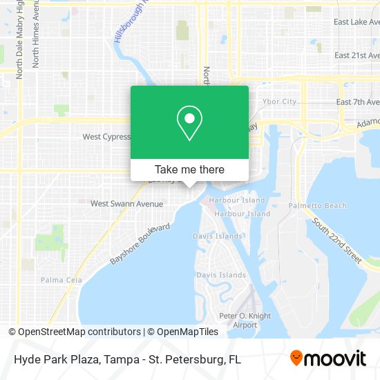 Mapa de Hyde Park Plaza