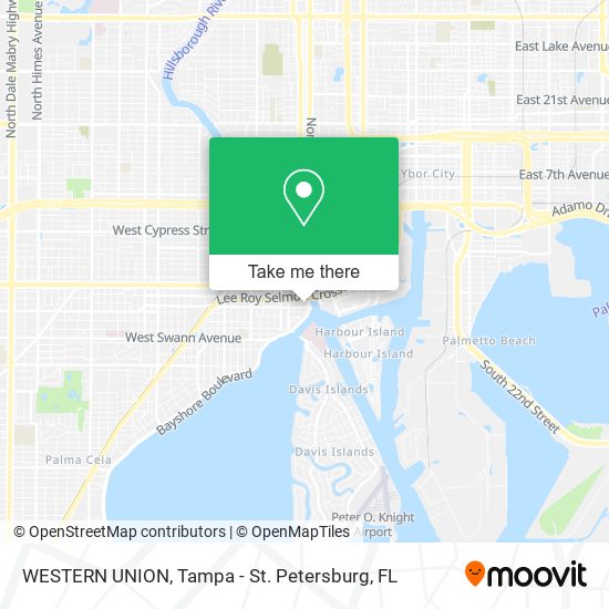 Mapa de WESTERN UNION