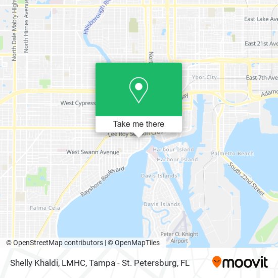 Mapa de Shelly Khaldi, LMHC