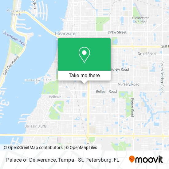 Palace of Deliverance map
