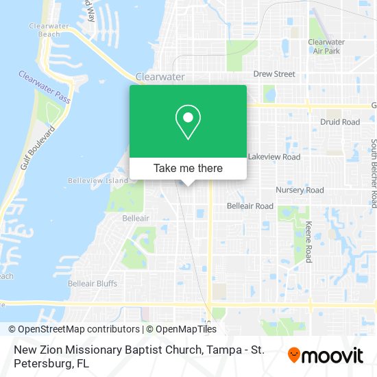 New Zion Missionary Baptist Church map