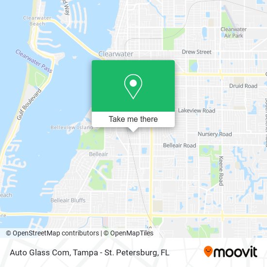 Auto Glass Com map