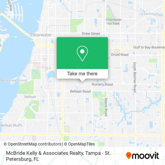 McBride Kelly & Associates Realty map