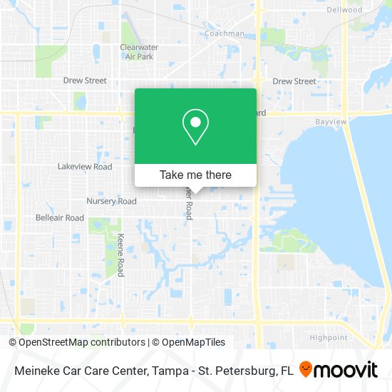 Meineke Car Care Center map
