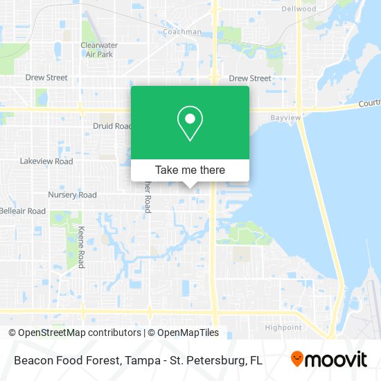 Beacon Food Forest map