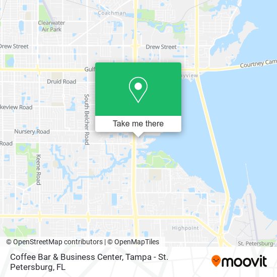 Coffee Bar & Business Center map