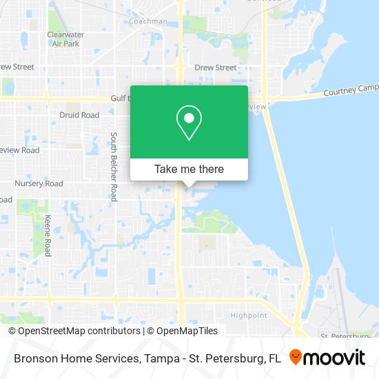 Bronson Home Services map