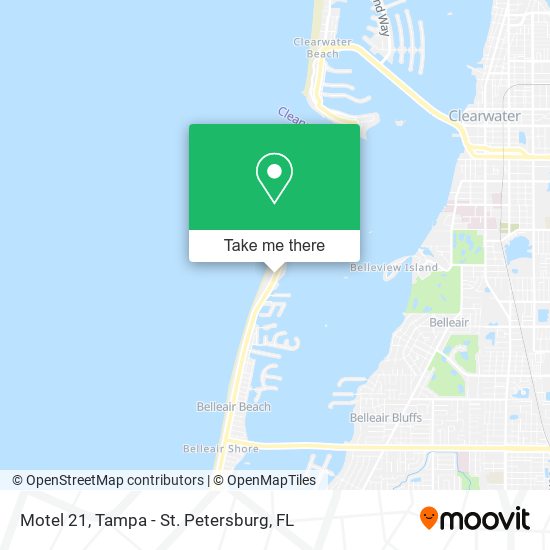 Motel 21 map