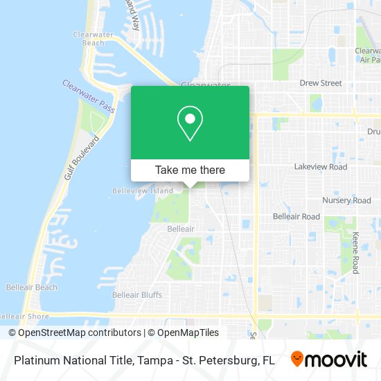 Mapa de Platinum National Title