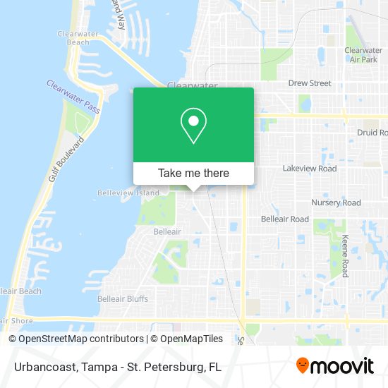 Urbancoast map