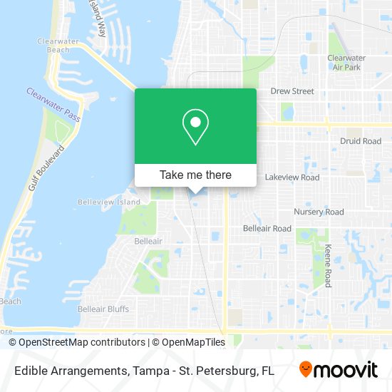Edible Arrangements map