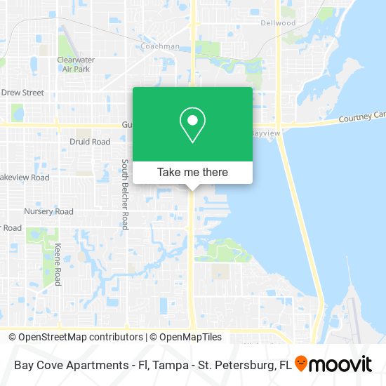Bay Cove Apartments - Fl map
