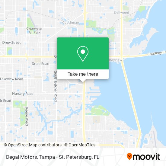 Degal Motors map
