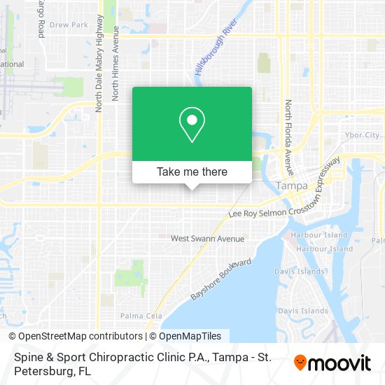 Mapa de Spine & Sport Chiropractic Clinic P.A.