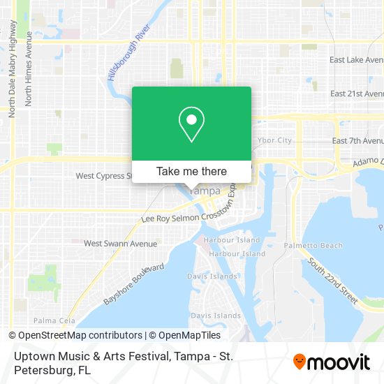 Mapa de Uptown Music & Arts Festival