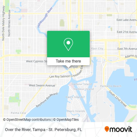 Over the River map