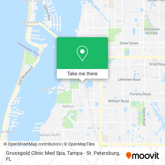 Grossgold Clinic Med Spa map