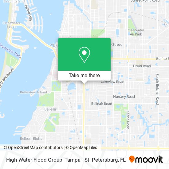 High-Water Flood Group map