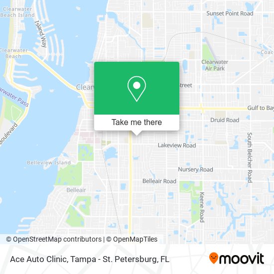Ace Auto Clinic map