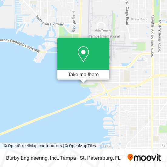 Mapa de Burby Engineering, Inc.