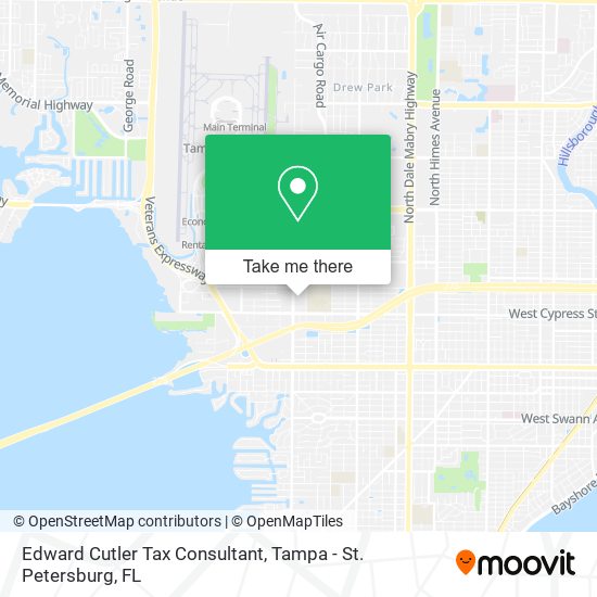 Edward Cutler Tax Consultant map