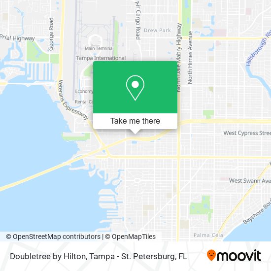 Doubletree by Hilton map