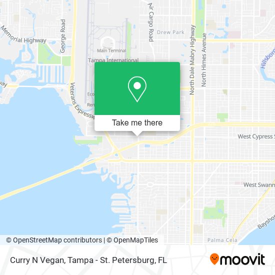 Mapa de Curry N Vegan