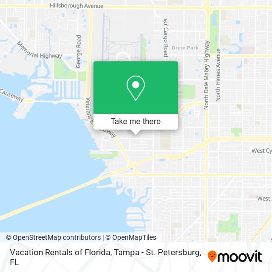 Mapa de Vacation Rentals of Florida