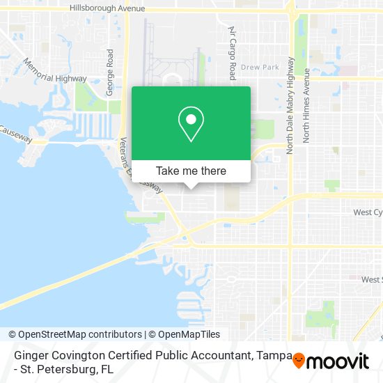 Ginger Covington Certified Public Accountant map