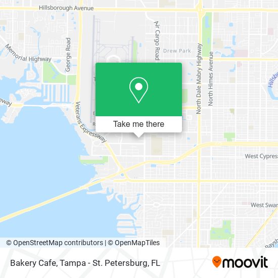 Bakery Cafe map
