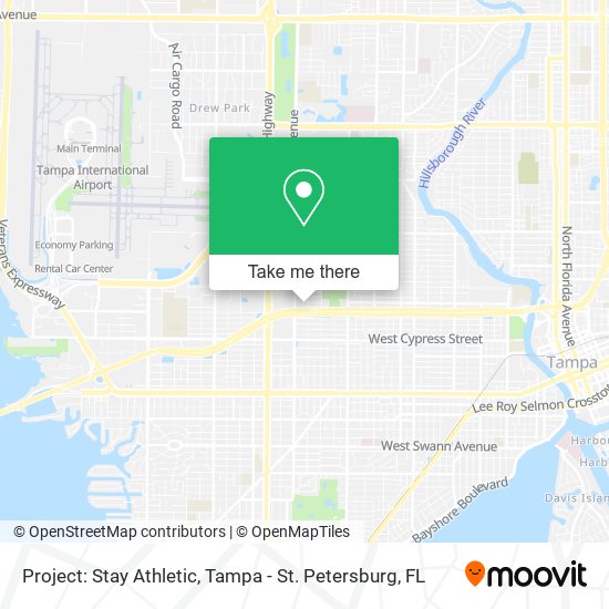Project: Stay Athletic map