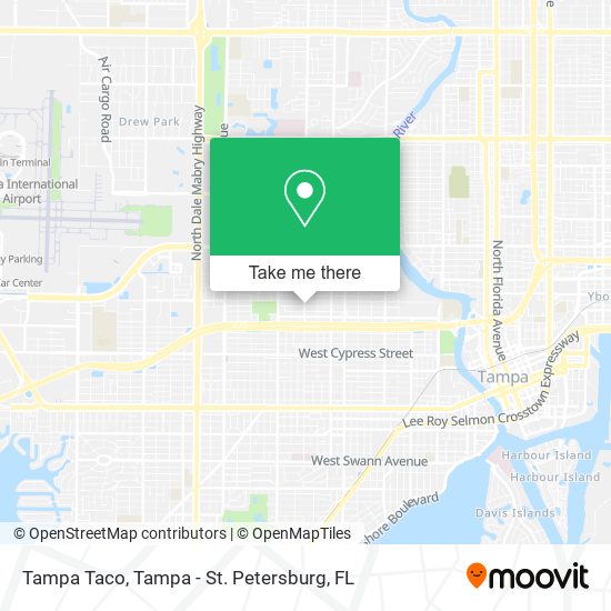 Mapa de Tampa Taco