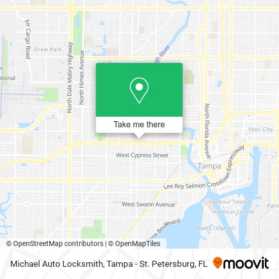 Michael Auto Locksmith map