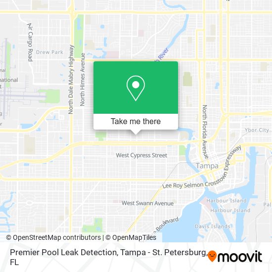 Mapa de Premier Pool Leak Detection