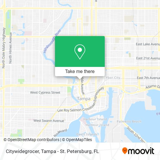 Citywidegrocer map