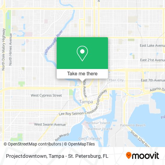 Projectdowntown map