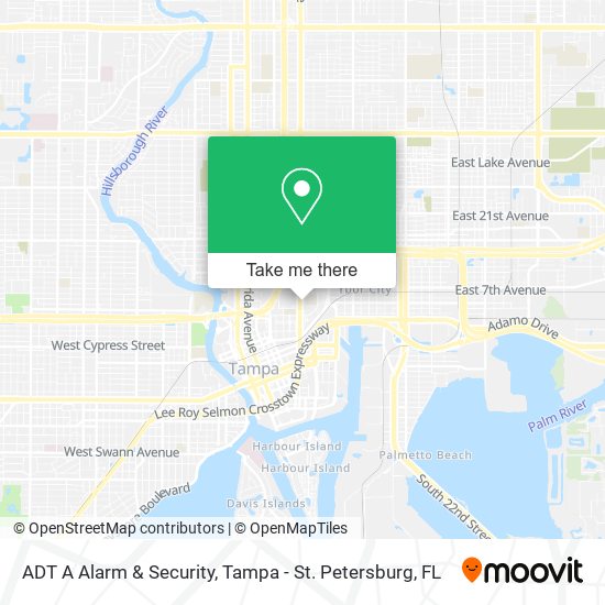 ADT A Alarm & Security map
