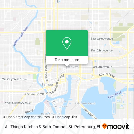 All Things Kitchen & Bath map