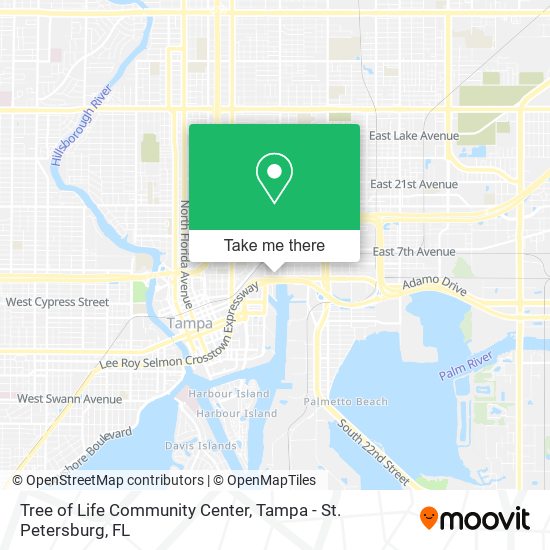 Tree of Life Community Center map