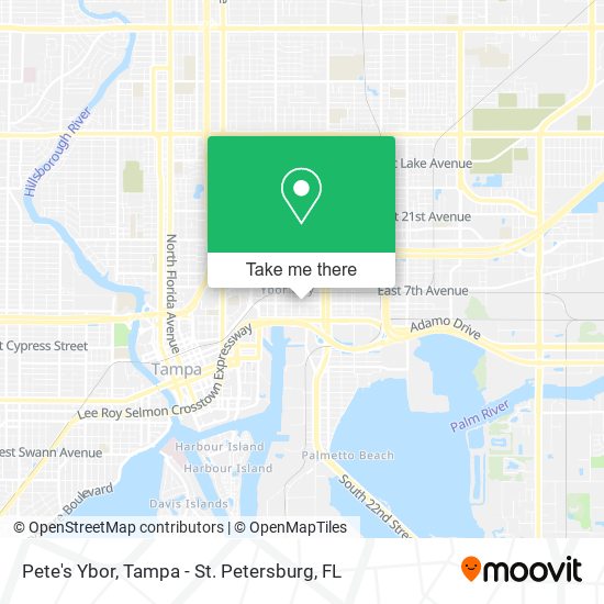 Pete's Ybor map