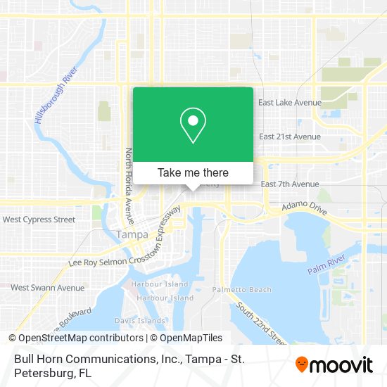 Mapa de Bull Horn Communications, Inc.