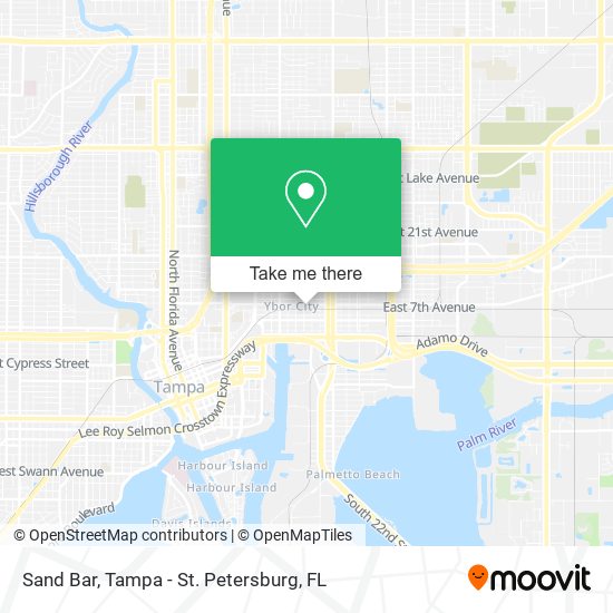 Mapa de Sand Bar
